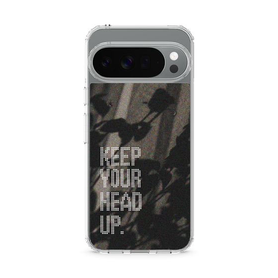 スリムプロテクションケース［ オリジナル - ドットオーバーレイ - KEEP YOUR HEAD UP/B ］