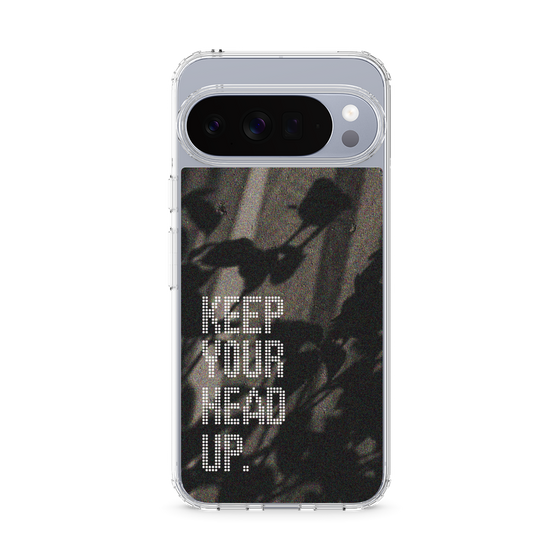 スリムプロテクションケース［ オリジナル - ドットオーバーレイ - KEEP YOUR HEAD UP/B ］