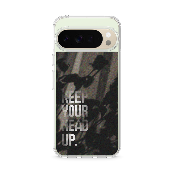 スリムプロテクションケース［ オリジナル - ドットオーバーレイ - KEEP YOUR HEAD UP/B ］