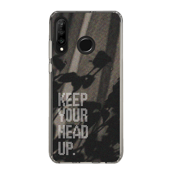 スリムプロテクションケース［ オリジナル - ドットオーバーレイ - KEEP YOUR HEAD UP/B ］