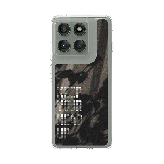 スリムプロテクションケース［ オリジナル - ドットオーバーレイ - KEEP YOUR HEAD UP/B ］