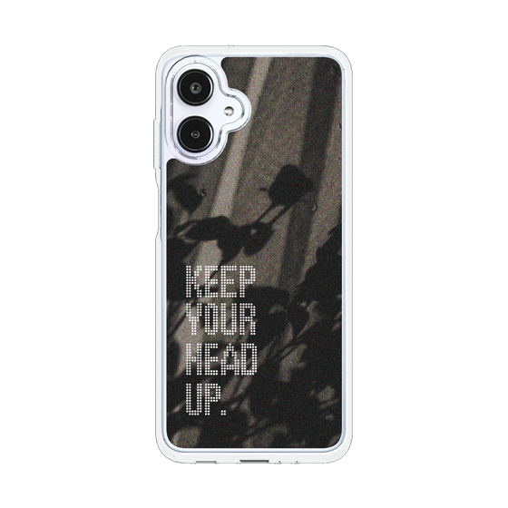 スリムプロテクションケース［ オリジナル - ドットオーバーレイ - KEEP YOUR HEAD UP/B ］