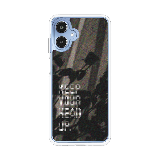 スリムプロテクションケース［ オリジナル - ドットオーバーレイ - KEEP YOUR HEAD UP/B ］