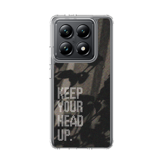 スリムプロテクションケース［ オリジナル - ドットオーバーレイ - KEEP YOUR HEAD UP/B ］