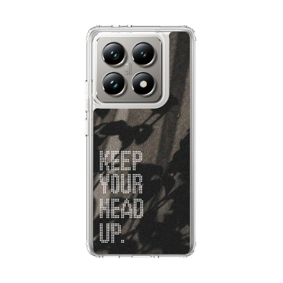 スリムプロテクションケース［ オリジナル - ドットオーバーレイ - KEEP YOUR HEAD UP/B ］
