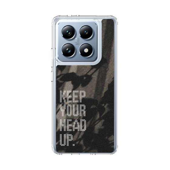 スリムプロテクションケース［ オリジナル - ドットオーバーレイ - KEEP YOUR HEAD UP/B ］