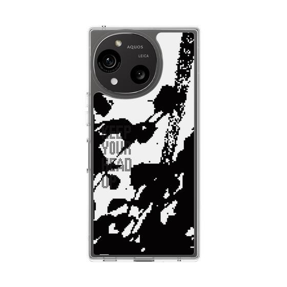 スリムプロテクションケース［ オリジナル - ドットオーバーレイ - KEEP YOUR HEAD UP/C ］