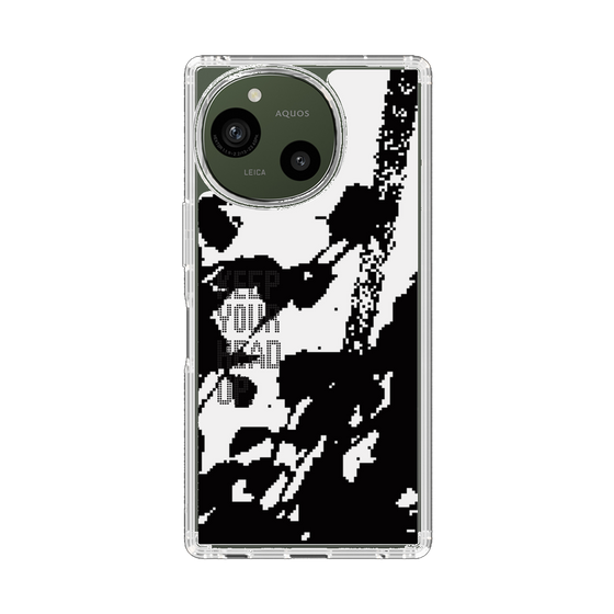 スリムプロテクションケース［ オリジナル - ドットオーバーレイ - KEEP YOUR HEAD UP/C ］