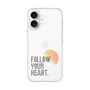スリムプロテクションケース［ オリジナル - ドットオーバーレイ - FOLLOW YOUR HEART/A ］