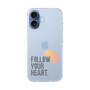 スリムプロテクションケース［ オリジナル - ドットオーバーレイ - FOLLOW YOUR HEART/A ］