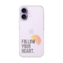スリムプロテクションケース［ オリジナル - ドットオーバーレイ - FOLLOW YOUR HEART/A ］