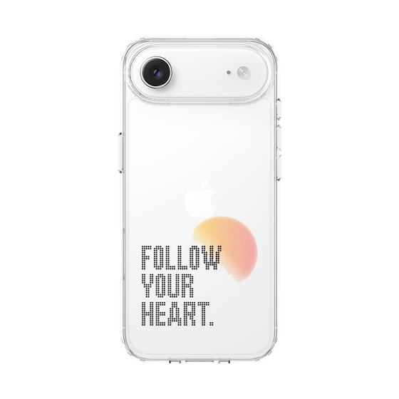 スリムプロテクションケース［ オリジナル - ドットオーバーレイ - FOLLOW YOUR HEART/A ］