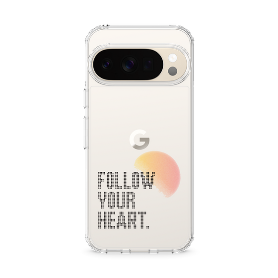 スリムプロテクションケース［ オリジナル - ドットオーバーレイ - FOLLOW YOUR HEART/A ］