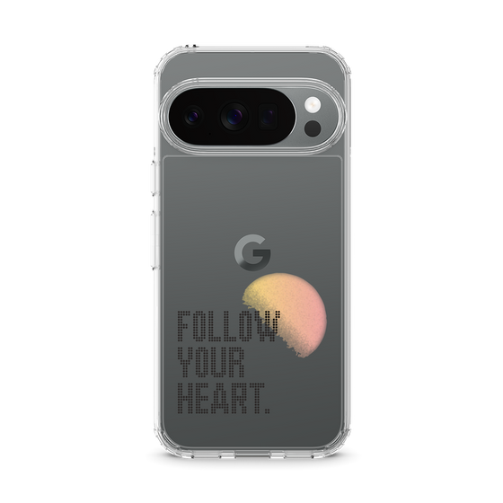 スリムプロテクションケース［ オリジナル - ドットオーバーレイ - FOLLOW YOUR HEART/A ］
