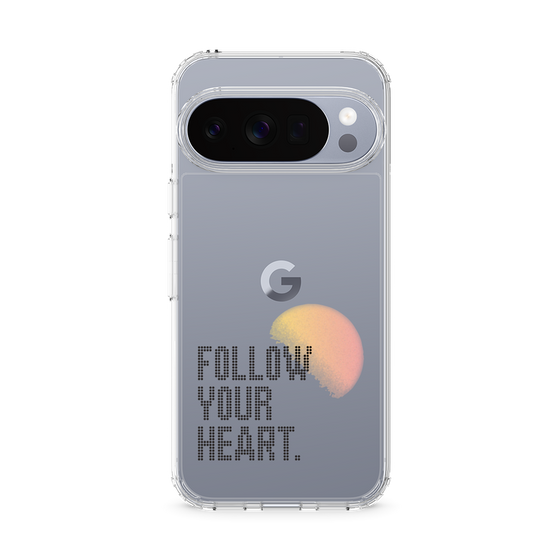 スリムプロテクションケース［ オリジナル - ドットオーバーレイ - FOLLOW YOUR HEART/A ］