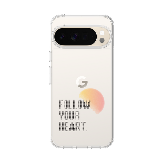 スリムプロテクションケース［ オリジナル - ドットオーバーレイ - FOLLOW YOUR HEART/A ］
