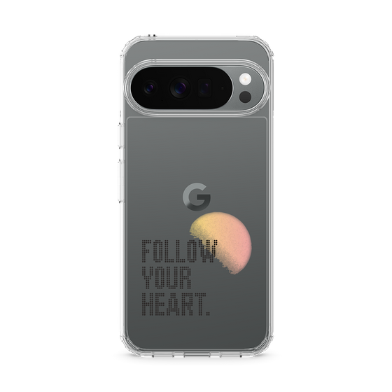 スリムプロテクションケース［ オリジナル - ドットオーバーレイ - FOLLOW YOUR HEART/A ］