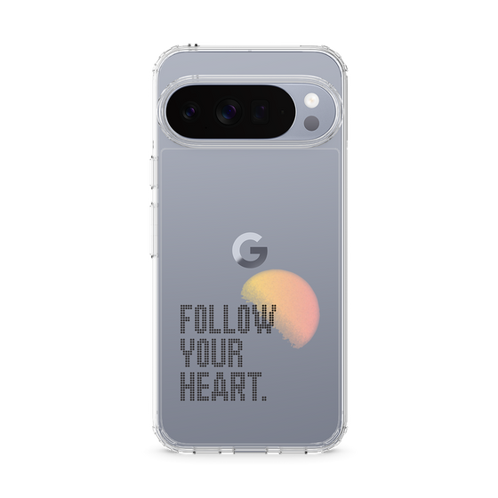 スリムプロテクションケース［ オリジナル - ドットオーバーレイ - FOLLOW YOUR HEART/A ］
