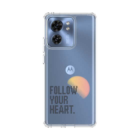 スリムプロテクションケース［ オリジナル - ドットオーバーレイ - FOLLOW YOUR HEART/A ］