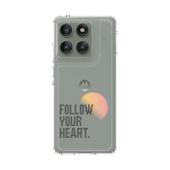 スリムプロテクションケース［ オリジナル - ドットオーバーレイ - FOLLOW YOUR HEART/A ］