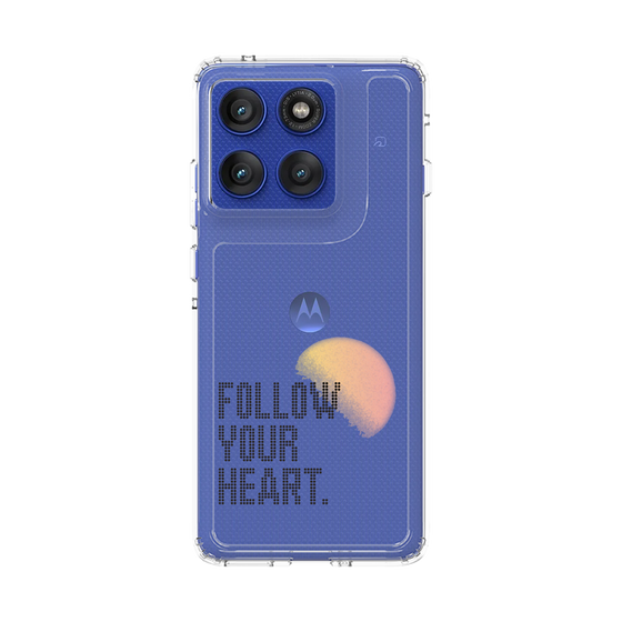 スリムプロテクションケース［ オリジナル - ドットオーバーレイ - FOLLOW YOUR HEART/A ］