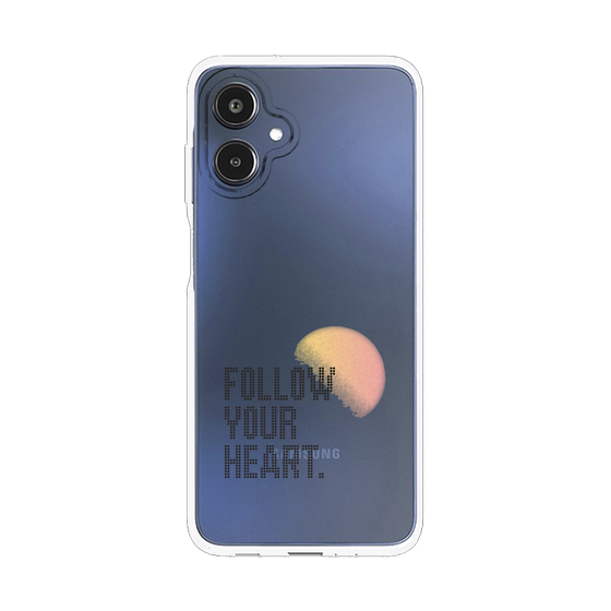 スリムプロテクションケース［ オリジナル - ドットオーバーレイ - FOLLOW YOUR HEART/A ］