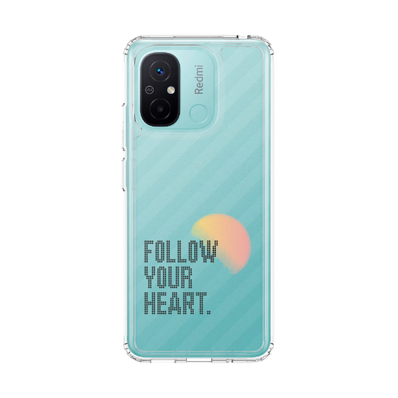 スリムプロテクションケース［ オリジナル - ドットオーバーレイ - FOLLOW YOUR HEART/A ］