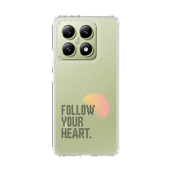 スリムプロテクションケース［ オリジナル - ドットオーバーレイ - FOLLOW YOUR HEART/A ］