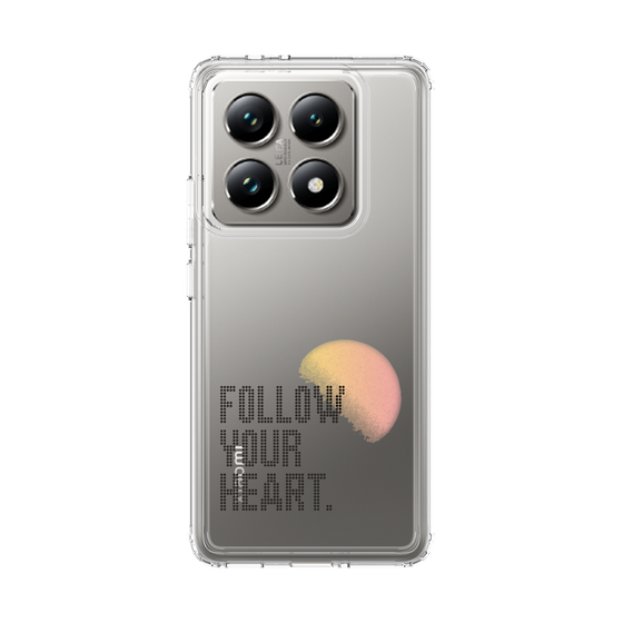 スリムプロテクションケース［ オリジナル - ドットオーバーレイ - FOLLOW YOUR HEART/A ］