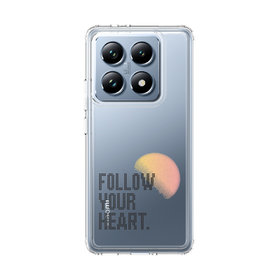 スリムプロテクションケース［ オリジナル - ドットオーバーレイ - FOLLOW YOUR HEART/A ］