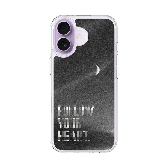 スリムプロテクションケース［ オリジナル - ドットオーバーレイ - FOLLOW YOUR HEART/B ］