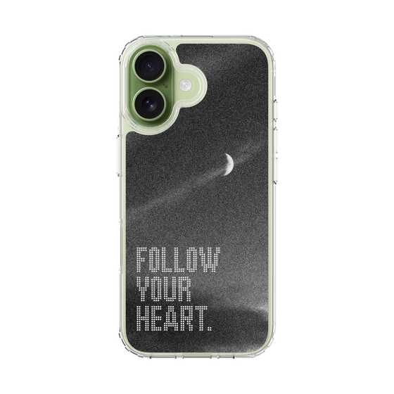 スリムプロテクションケース［ オリジナル - ドットオーバーレイ - FOLLOW YOUR HEART/B ］