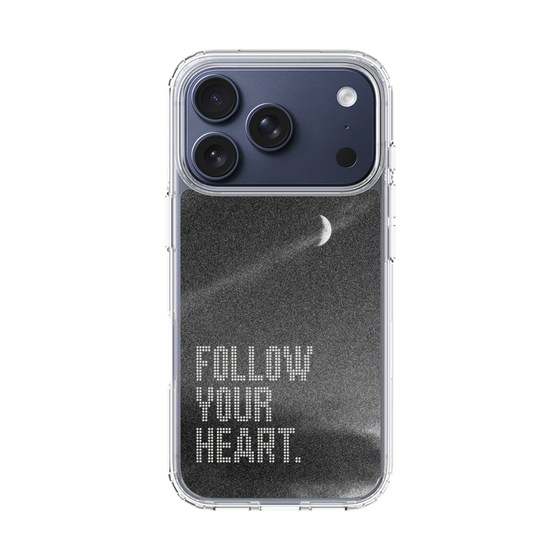 スリムプロテクションケース［ オリジナル - ドットオーバーレイ - FOLLOW YOUR HEART/B ］