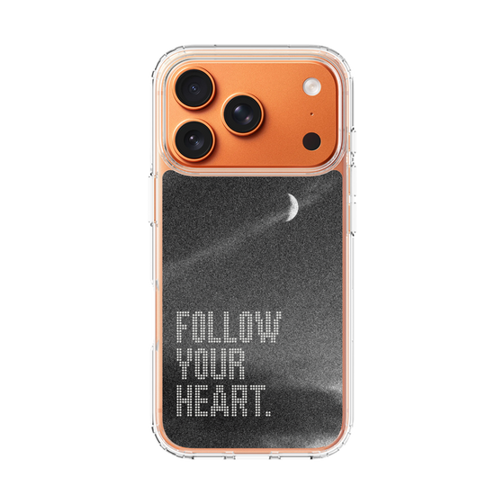 スリムプロテクションケース［ オリジナル - ドットオーバーレイ - FOLLOW YOUR HEART/B ］