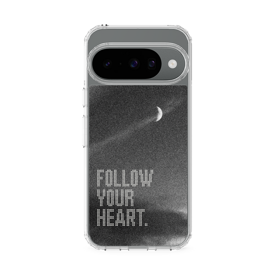 スリムプロテクションケース［ オリジナル - ドットオーバーレイ - FOLLOW YOUR HEART/B ］