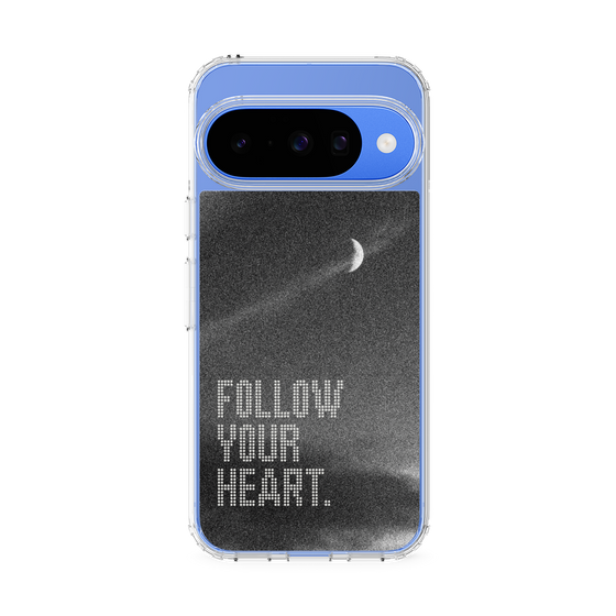 スリムプロテクションケース［ オリジナル - ドットオーバーレイ - FOLLOW YOUR HEART/B ］