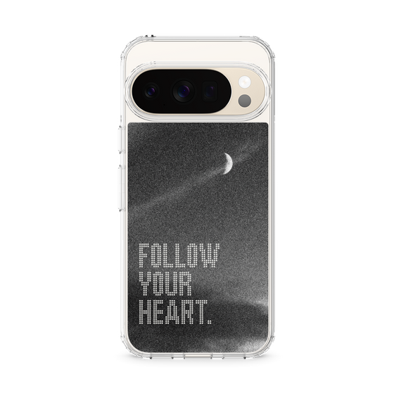 スリムプロテクションケース［ オリジナル - ドットオーバーレイ - FOLLOW YOUR HEART/B ］