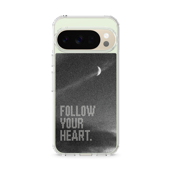 スリムプロテクションケース［ オリジナル - ドットオーバーレイ - FOLLOW YOUR HEART/B ］
