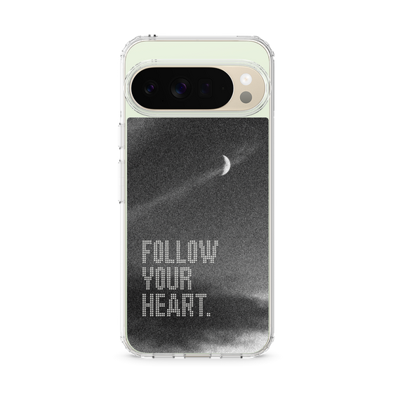 スリムプロテクションケース［ オリジナル - ドットオーバーレイ - FOLLOW YOUR HEART/B ］