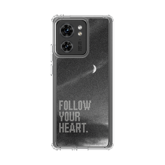 スリムプロテクションケース［ オリジナル - ドットオーバーレイ - FOLLOW YOUR HEART/B ］