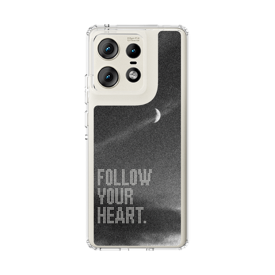 スリムプロテクションケース［ オリジナル - ドットオーバーレイ - FOLLOW YOUR HEART/B ］