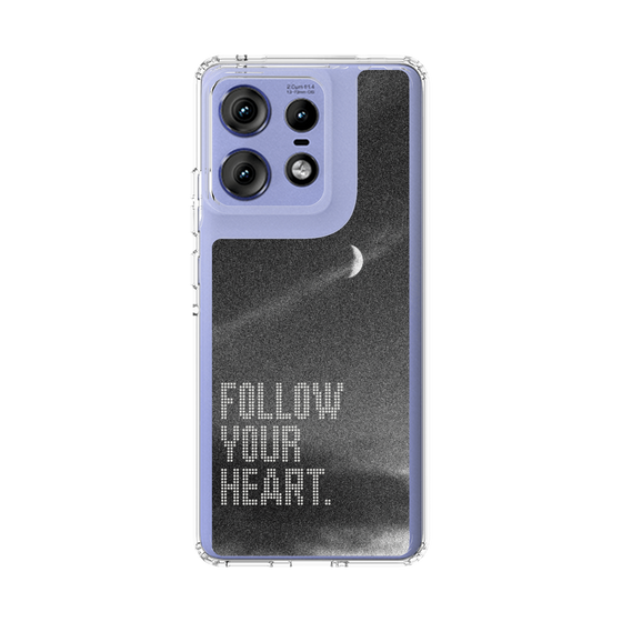 スリムプロテクションケース［ オリジナル - ドットオーバーレイ - FOLLOW YOUR HEART/B ］