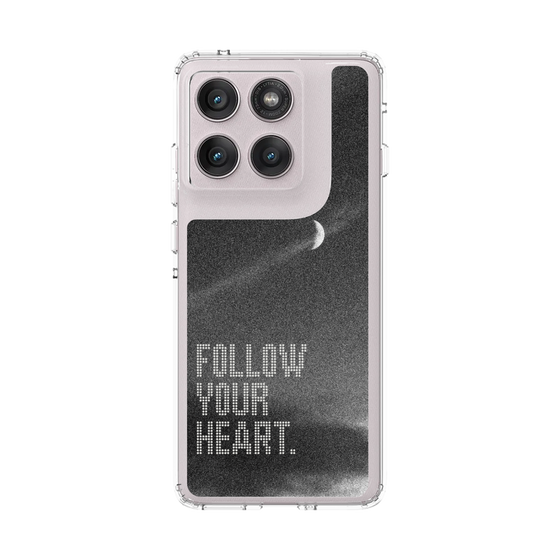 スリムプロテクションケース［ オリジナル - ドットオーバーレイ - FOLLOW YOUR HEART/B ］