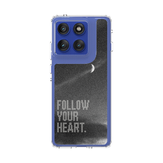 スリムプロテクションケース［ オリジナル - ドットオーバーレイ - FOLLOW YOUR HEART/B ］