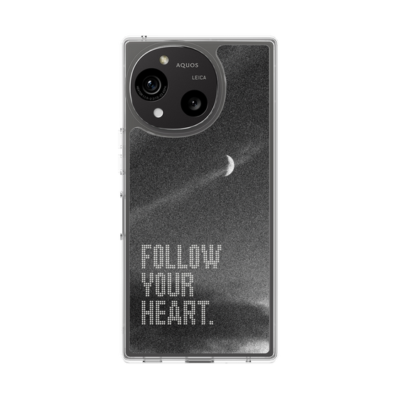 スリムプロテクションケース［ オリジナル - ドットオーバーレイ - FOLLOW YOUR HEART/B ］