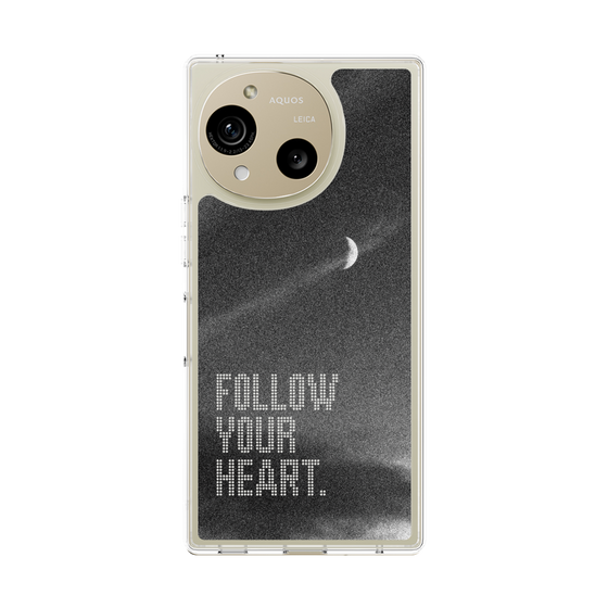 スリムプロテクションケース［ オリジナル - ドットオーバーレイ - FOLLOW YOUR HEART/B ］