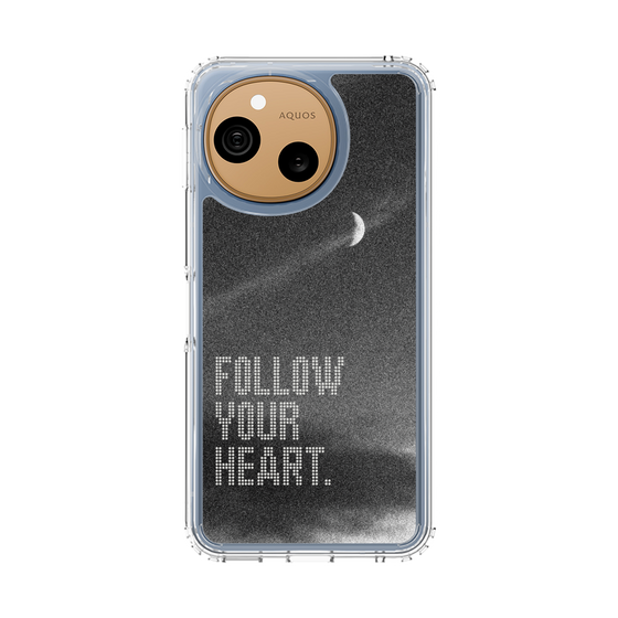 スリムプロテクションケース［ オリジナル - ドットオーバーレイ - FOLLOW YOUR HEART/B ］