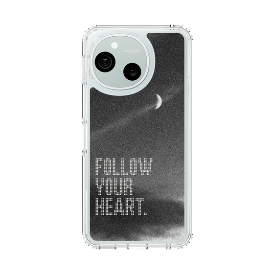 スリムプロテクションケース［ オリジナル - ドットオーバーレイ - FOLLOW YOUR HEART/B ］