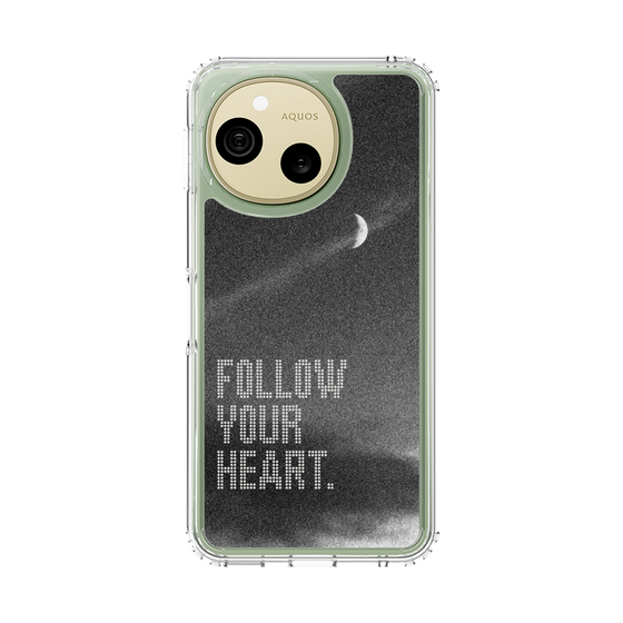 スリムプロテクションケース［ オリジナル - ドットオーバーレイ - FOLLOW YOUR HEART/B ］