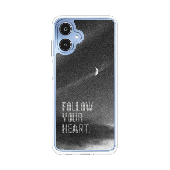 スリムプロテクションケース［ オリジナル - ドットオーバーレイ - FOLLOW YOUR HEART/B ］